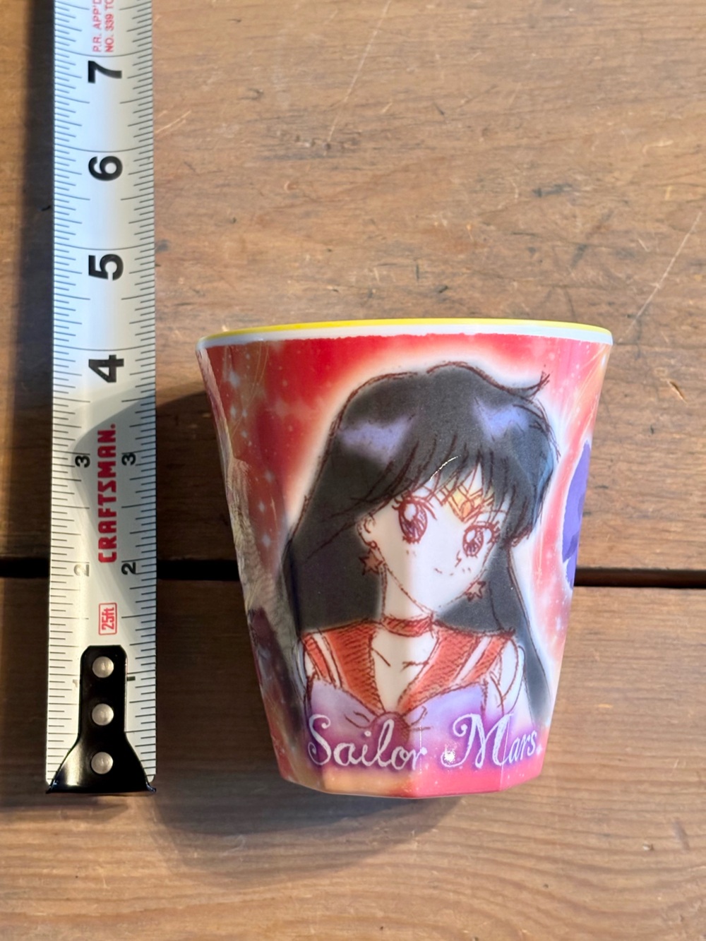 Sailor Mars Plastic Cup